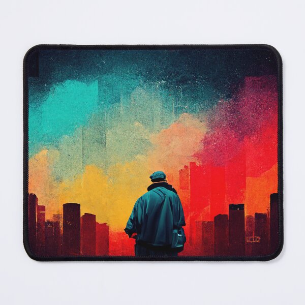 Item preview, A City of possibilities, colorful , smoke designed and sold by PeanutArtCorner.