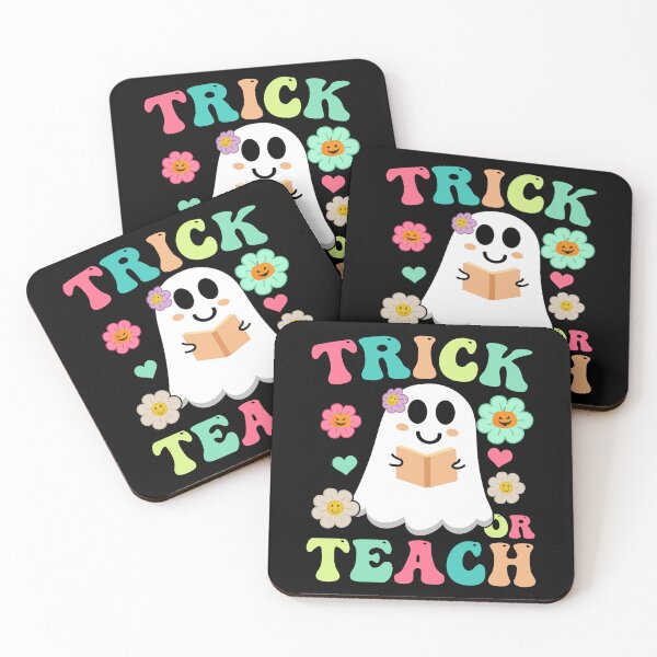 Item preview, Trick Teach Funny Teacher Floral Ghost Costume Halloween designed and sold by mteehut.