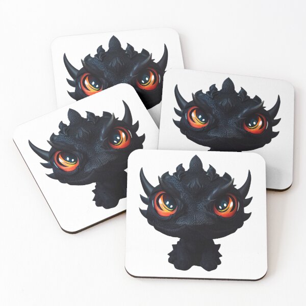 Item preview, Cute Black Dragon designed and sold by Lauren Van Allen.