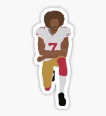 Kneeling Kaepernick Sticker