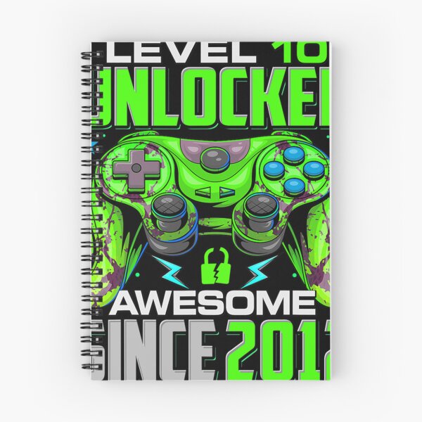 Item preview, Level 10 Unlocked Awesome Since 2012 10th Birthday Gaming Classic T-Shirt designed and sold by ThijmenDongen.