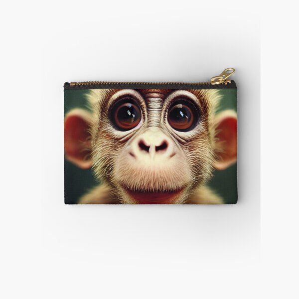 Item preview, Close up Monkey Portrait, realistic designed and sold by PeanutArtCorner.