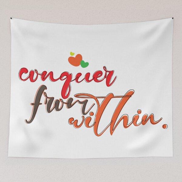 Item preview, Conquer from within designed and sold by PURNOMATRA.