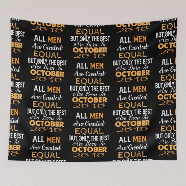 Item preview, All men are created equal but only the best are born in october 2010 designed and sold by The Nova Prints .