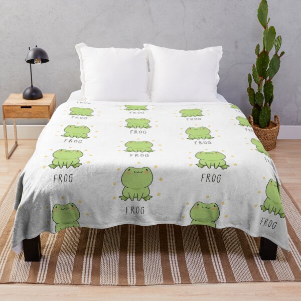 Item preview, cute frog wallpaper designed and sold by Cameron Carter.