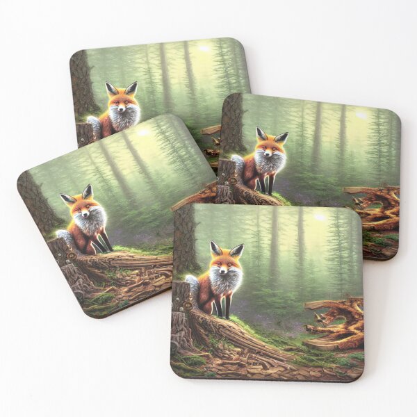 Item preview,  Fox in the forest designed and sold by CherryBlack.