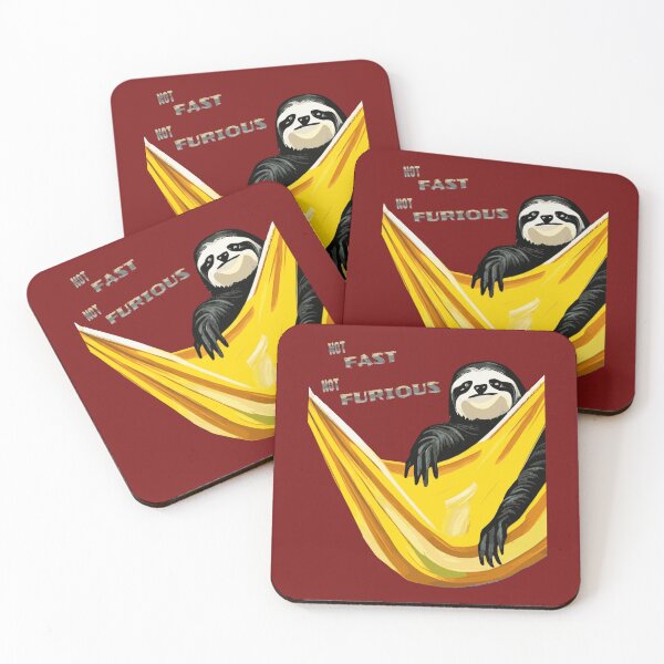 Item preview, Not fast Not furious (#01 sloth in hammock) [Create a set!] designed and sold by SolidEarthArt.