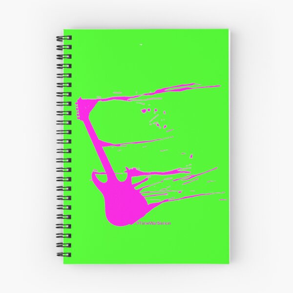 Item preview, Guitar, pink on green designed and sold by SimonFox.