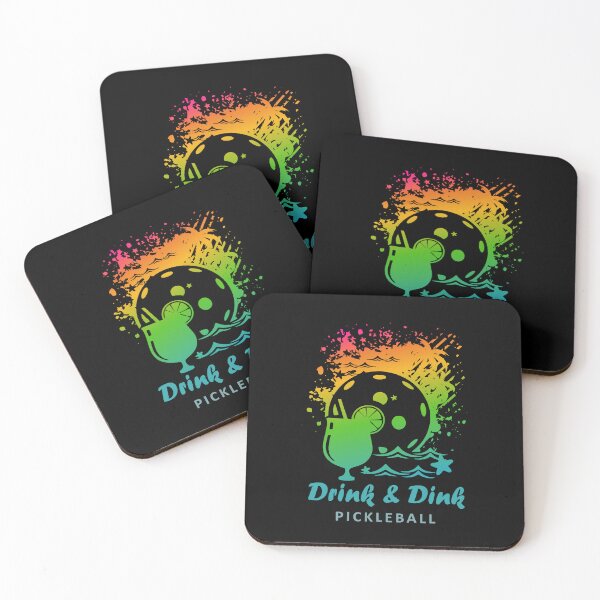 Item preview, Drink and Dink Pickleball - Funny Pickleball Quote designed and sold by WisdomInspired.