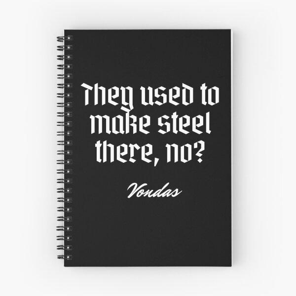 Item preview, They used to make steel there, no? - Vondas designed and sold by Cursed-rabbit.