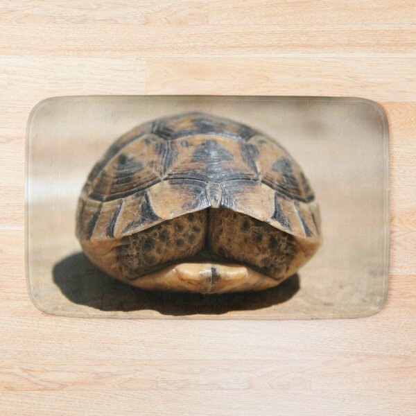 Item preview, Tortoise Hiding In Its Shell Close Up Photograph designed and sold by taiche.