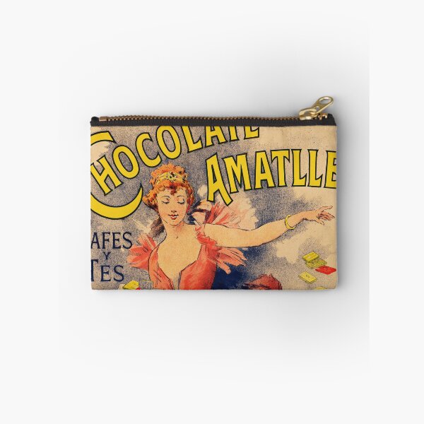 Item preview, CHOCOLATE AMATLLER Cafes Y Tes 1893 French Art Nouveau Poster by Jules Cheret designed and sold by retroposters.