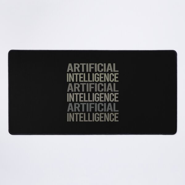 Item preview, Gray Text Art Artificial Intelligence AI designed and sold by TarynBrown3126.