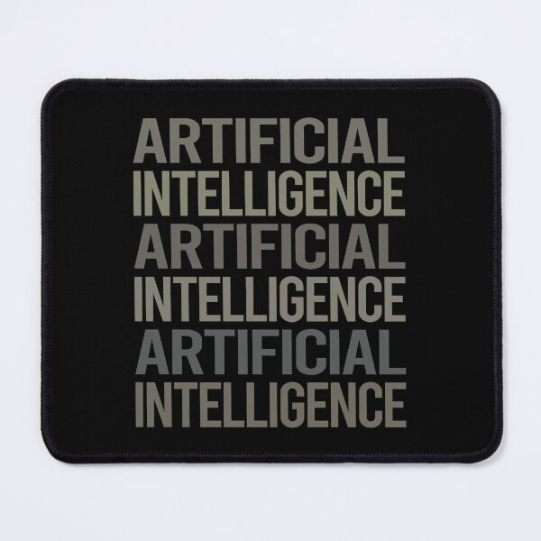 Item preview, Gray Text Art Artificial Intelligence AI designed and sold by TarynBrown3126.