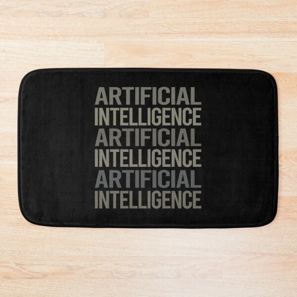 Item preview, Gray Text Art Artificial Intelligence AI designed and sold by TarynBrown3126.