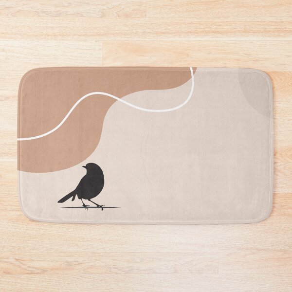 Item preview, Minimalist Avian Silhouette - Beige Elegance designed and sold by DonneeCreations.