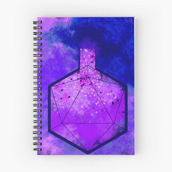 Item preview, D20 Alchemy Bottle - Purple designed and sold by KopoArtyStuff.