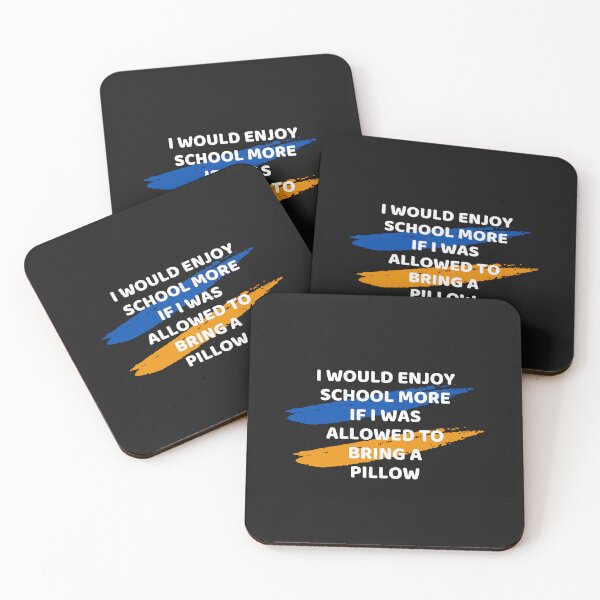 Item preview, Enjoy School more Educational quote designed and sold by SleepyTimeTales.