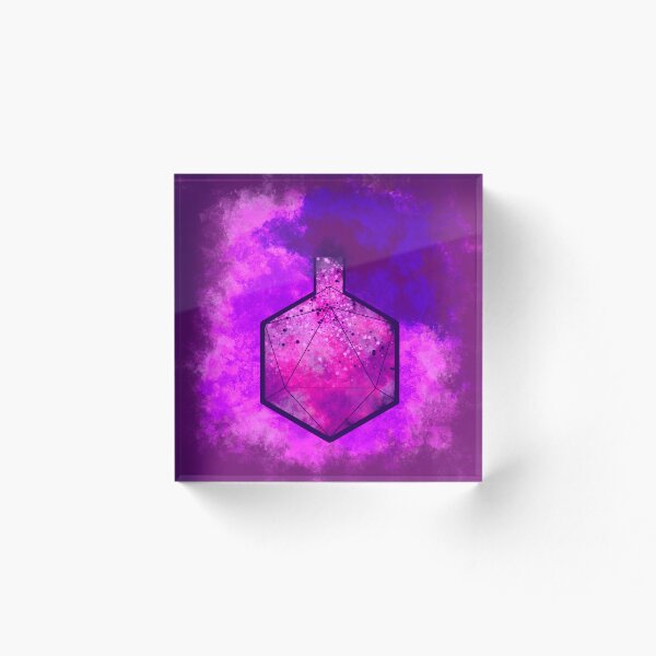 Artikelvorschau, D20 Alchemieflasche - Magenta entworfen und verkauft von KopoArtyStuff.