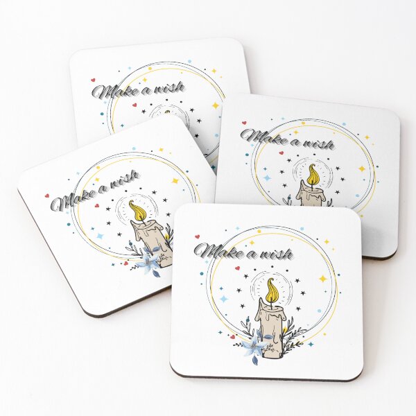 Item preview, "Make a wish" texted design  designed and sold by Bashini.