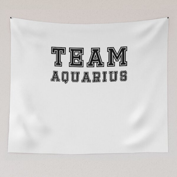 Item preview, Team Aquarius T-Shirt designed and sold by MyStarSign.