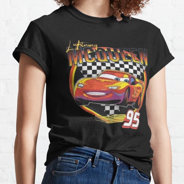 Fashion T-Shirt Women Clothes Disney Hot Sell Lightning McQueen Sally Print  Minimalist Short Sleeve Female T Shirt Trend Tees - AliExpress