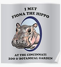 Fiona the Hippo Poster