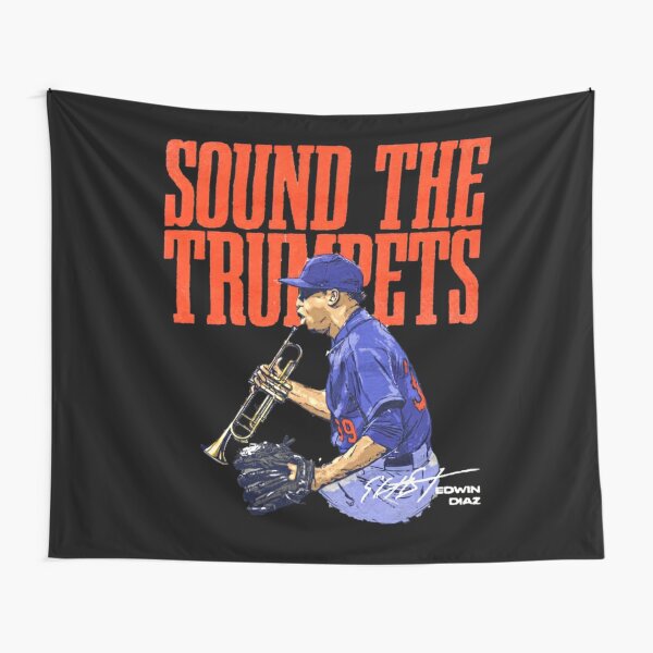 Sound The Trumpets - Edwin Diaz - NYM Sticker for Sale by