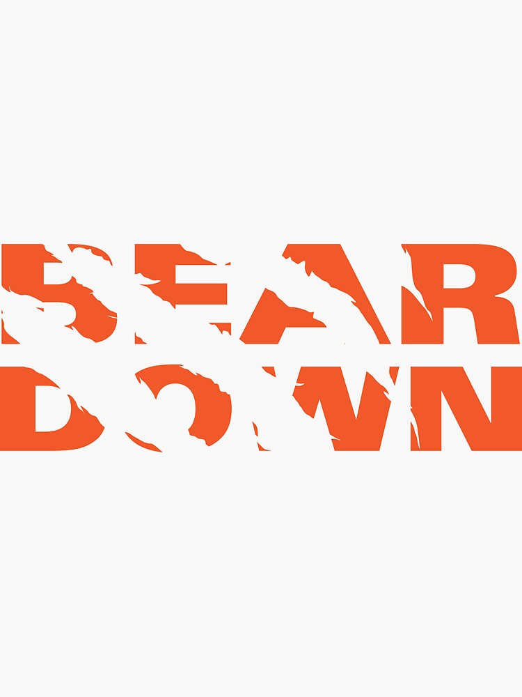 What are the lyrics to 'Bear Down, Chicago Bears'?