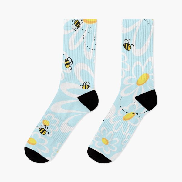 Item preview, Daisy And Flying Bees designed and sold by DonneeCreations.