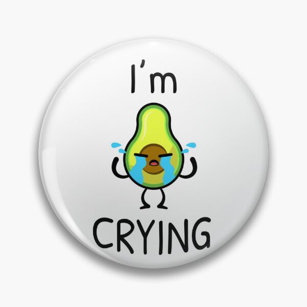 Item preview, I’m Crying Avocado  designed and sold by Gonkpoke.