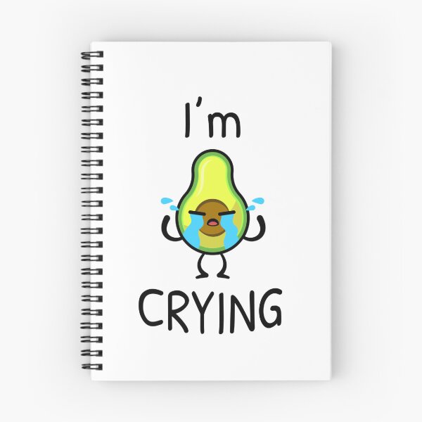 Item preview, I’m Crying Avocado  designed and sold by Gonkpoke.