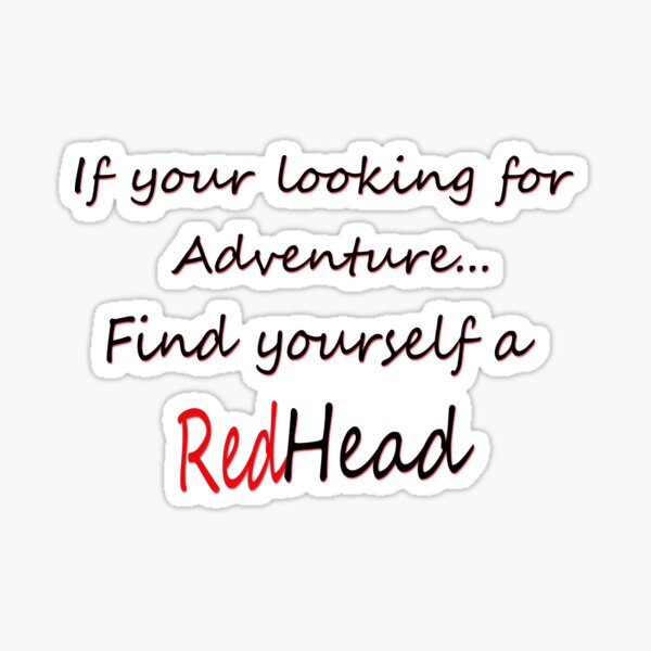Item preview, Redhead Adventure!~ designed and sold by Cathy Wegner.