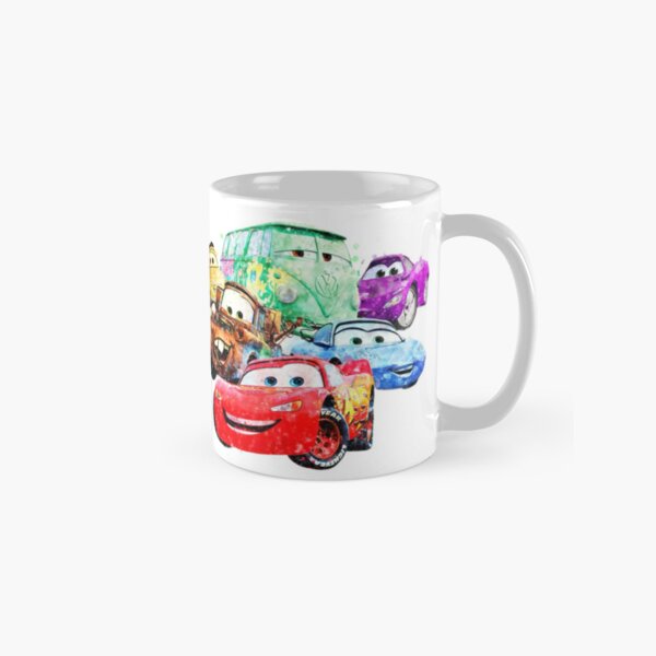 Personalised Mug Cars Lightning McQueen Mater Printed Coffee Tea Drinks Cup  Gift
