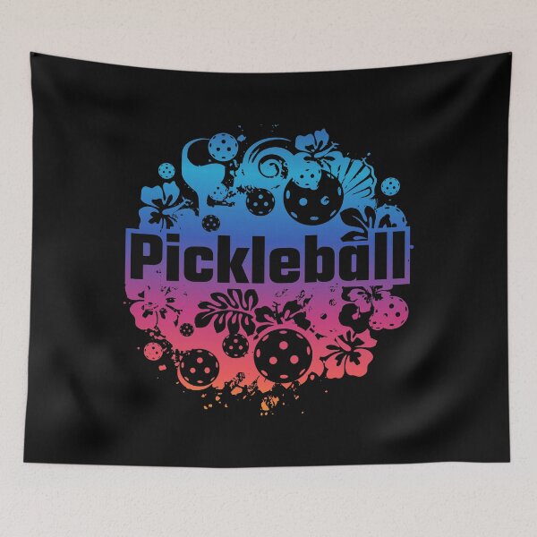 Item preview, Tropical Pickleball - Trendy Pickleball Quote designed and sold by WisdomInspired.