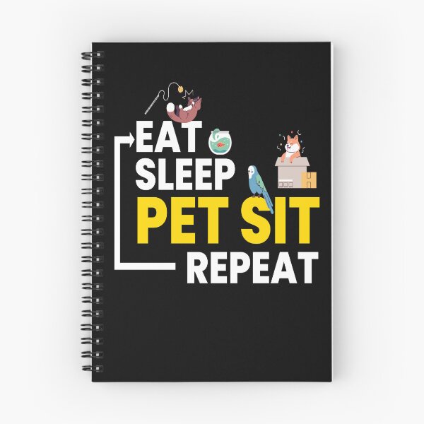 Item preview, Eat Sleep Pet Sit Repeat Petsitting designed and sold by MooonTees.