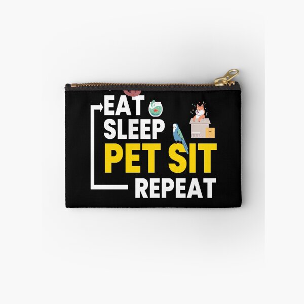 Item preview, Eat Sleep Pet Sit Repeat Petsitting designed and sold by MooonTees.