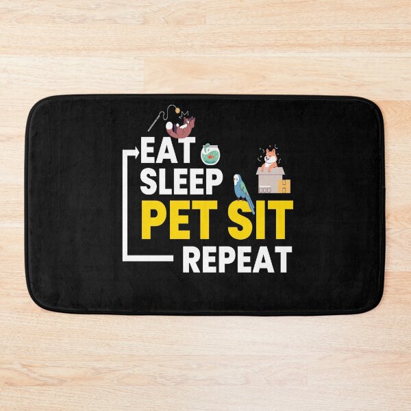 Item preview, Eat Sleep Pet Sit Repeat Petsitting designed and sold by MooonTees.