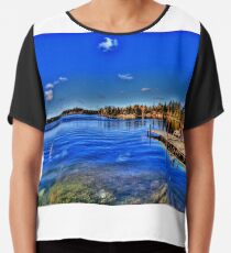 BRERETON LAKE Chiffon Top