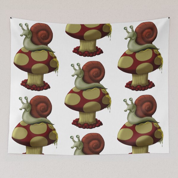 Item preview, Escargot du champignon designed and sold by markarts.