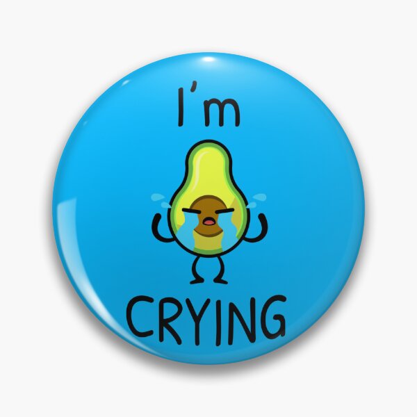 Item preview, I’m Crying Avocado  designed and sold by Gonkpoke.