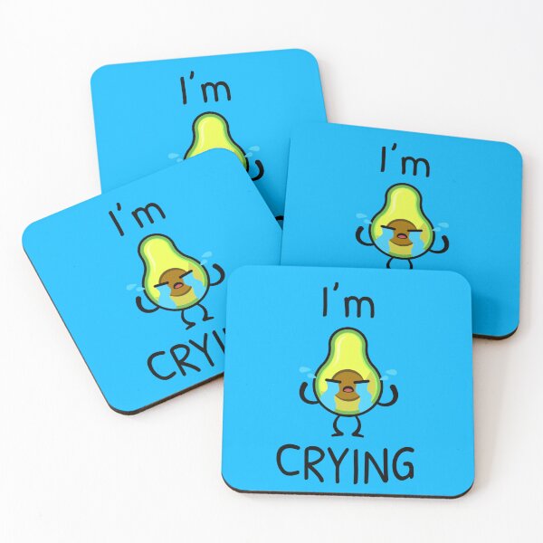 Item preview, I’m Crying Avocado  designed and sold by Gonkpoke.