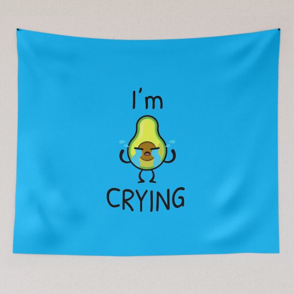Item preview, I’m Crying Avocado  designed and sold by Gonkpoke.