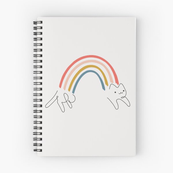 Item preview, Rainbow Cat 1 designed and sold by ilovedoodle.