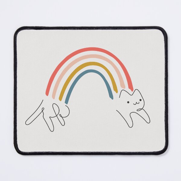 Item preview, Rainbow Cat 1 designed and sold by ilovedoodle.