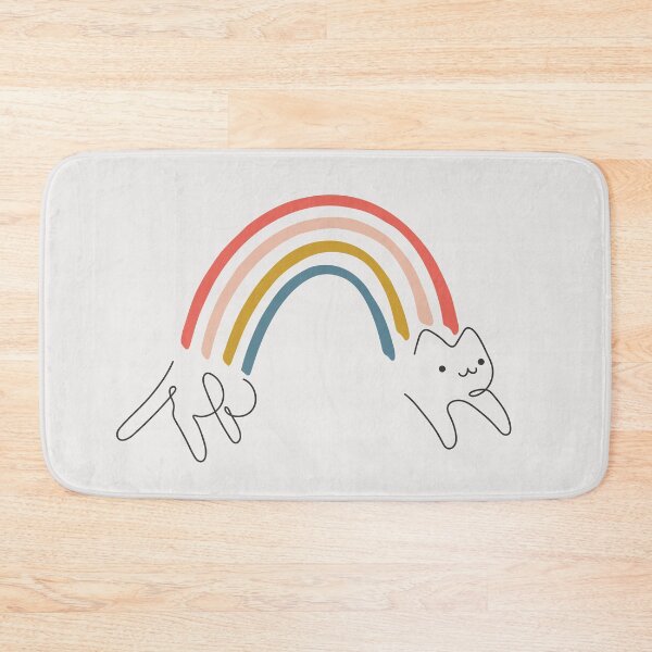 Item preview, Rainbow Cat 1 designed and sold by ilovedoodle.