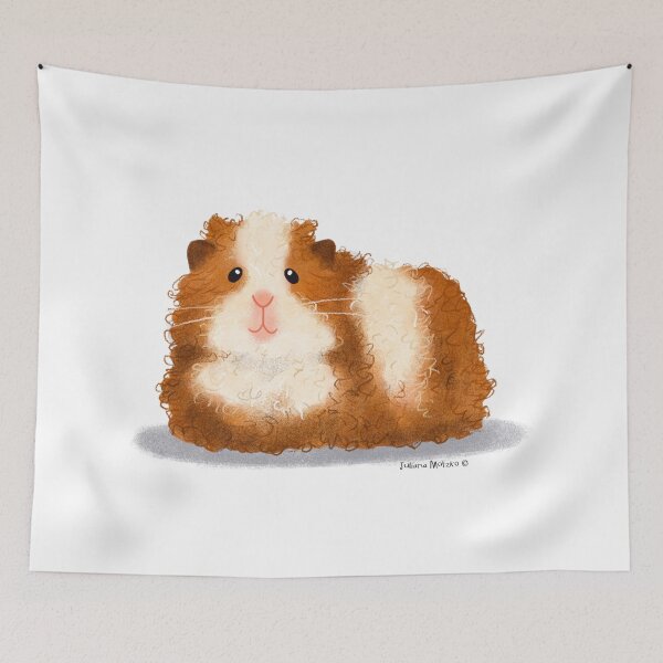 Item preview, Texel Guinea Pig designed and sold by julianamotzko.