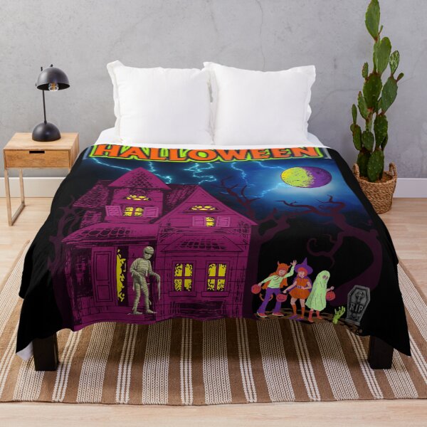 Item preview, Vintage Horror House Halloween Night Party Comic Theme designed and sold by Pannpradit.