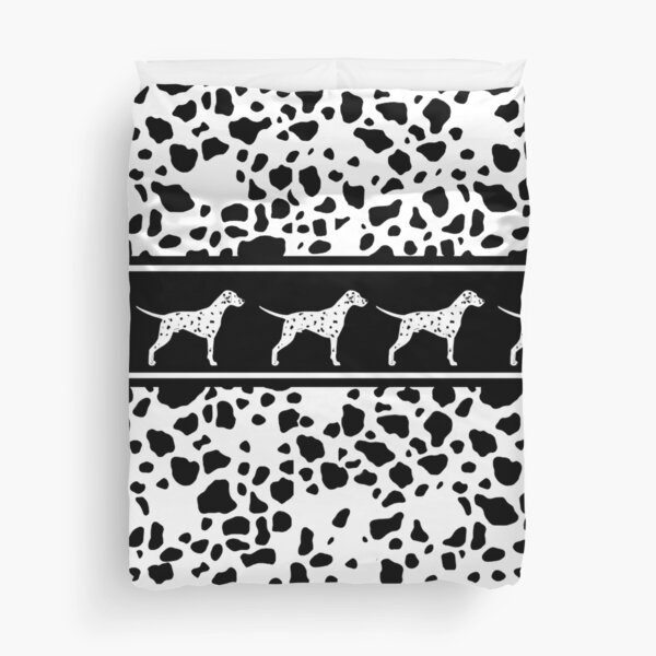 Dalmatian dog pattern Duvet Cover
