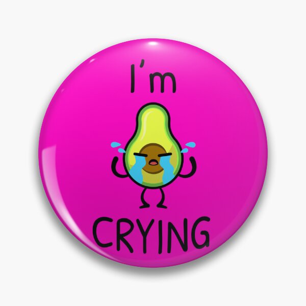 Item preview, I’m Crying Avocado  designed and sold by Gonkpoke.